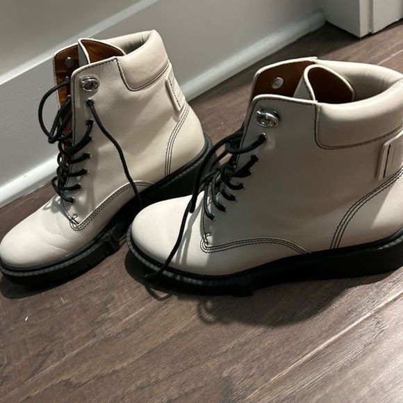 COACH Women's Lorimer Combat Boots - Picture 2 of 10